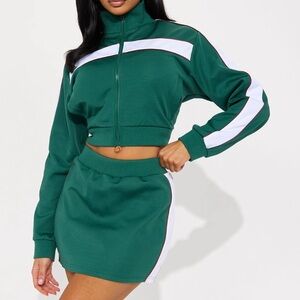 Jacket and Skirt Set